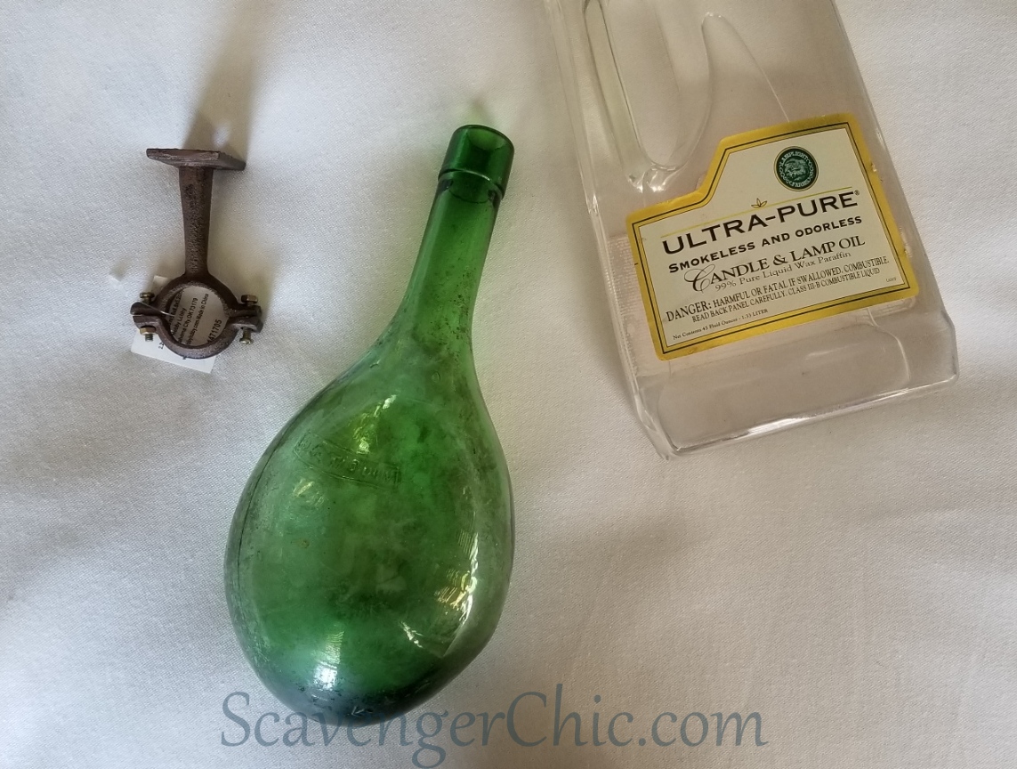 Wine Bottle Tiki Torch DIY - Scavenger Chic